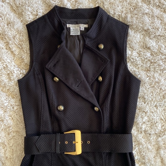 MaggyLondon Black dress size 8 - Picture 3 of 7